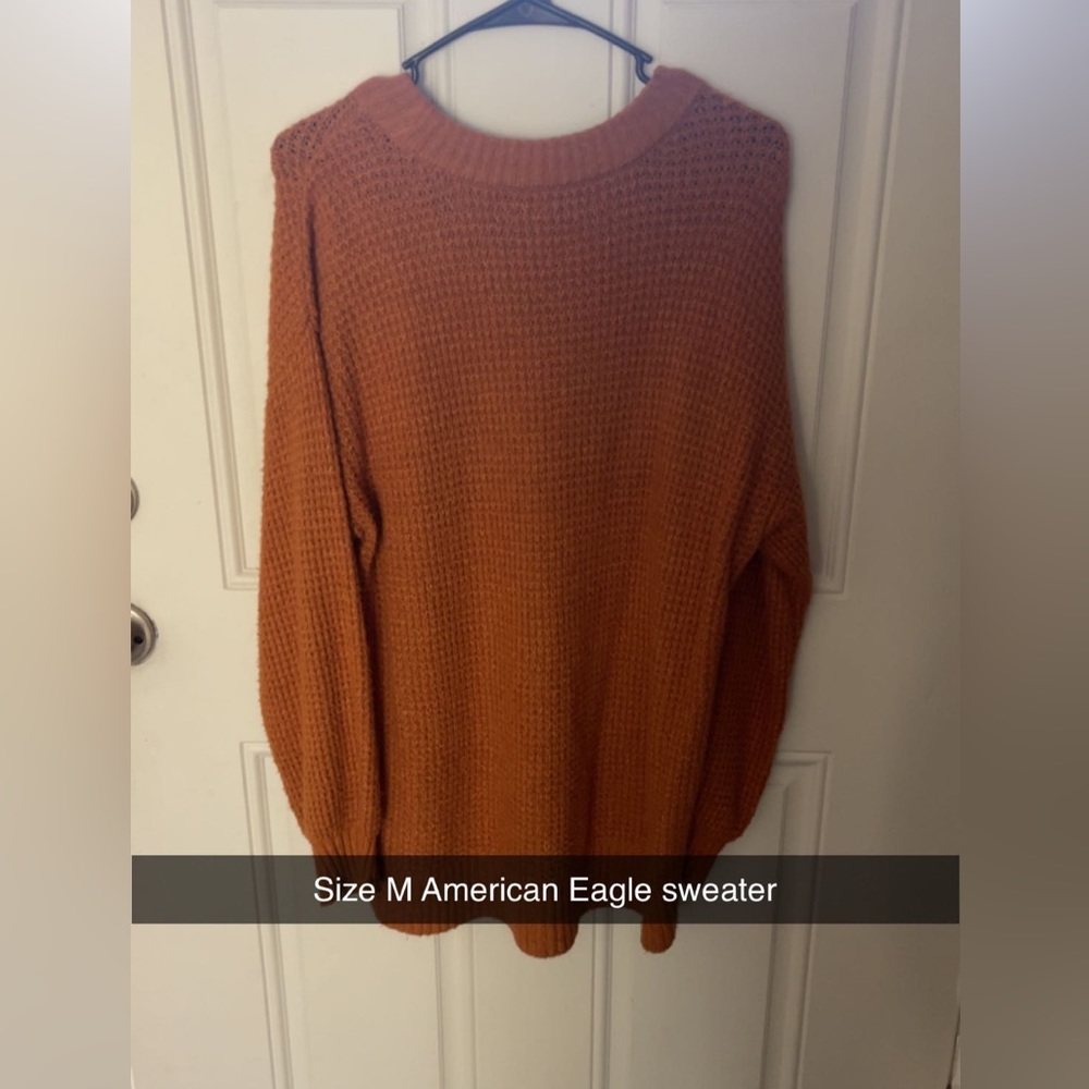 Oversized knit AE sweater